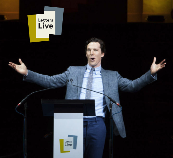 Benedict Cumberbatch at Letters Live event