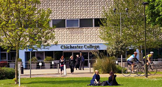 Helping students study, work and play at Chichester College