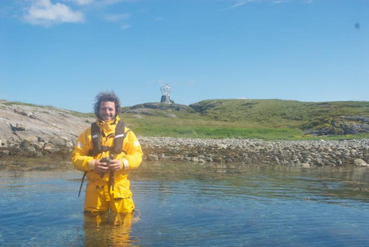 Ed makes it to Arctic Circle after mammoth 6-day adventure