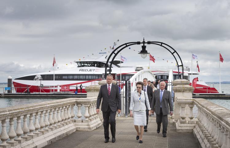 It’s smooth sailing as Carswell Gould supports naming ceremony for Red Jet 6