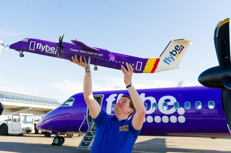 LEGO bricks at Southampton Airport